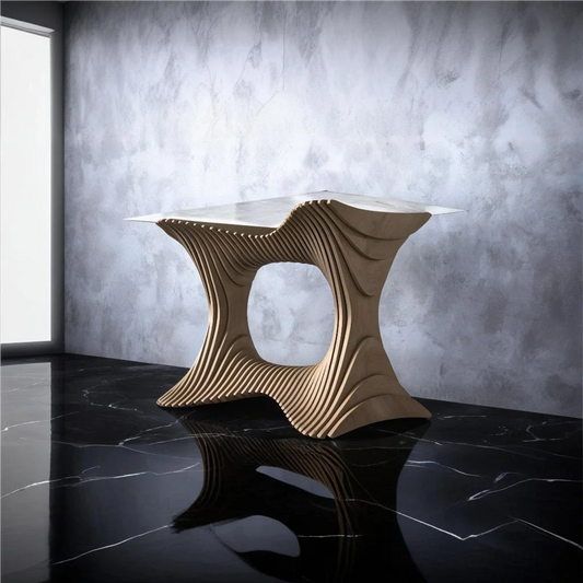 Timeless Hourglass Table