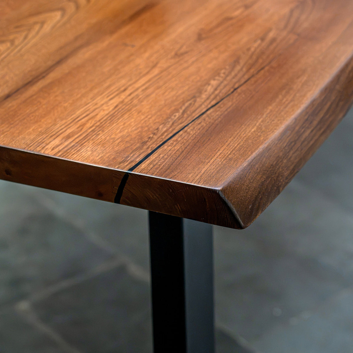 Wildgrain Elm Live Edge Dining Table
