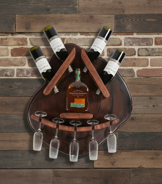 Wall Mounted Wine Rack
