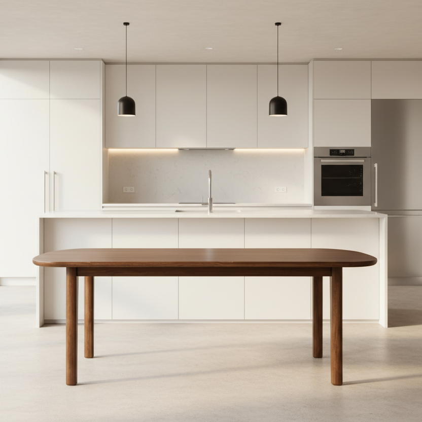 Linea Assemble Teak Wood Table
