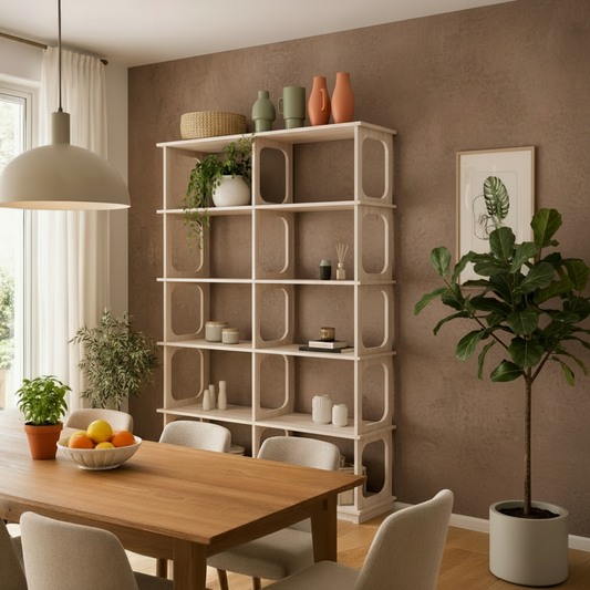 Haven Teak/Ash Wood Display Shelf