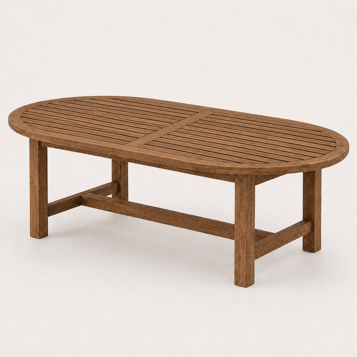 The Arlo 7/6/3 Piece Oval Reclaimed Teak Outdoor Dining Set
