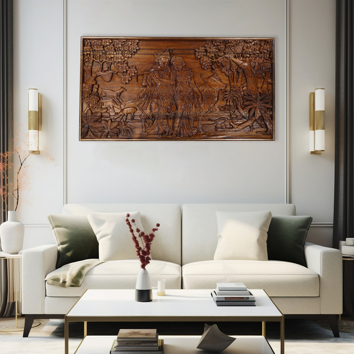 Radha Krishna Wall Decor