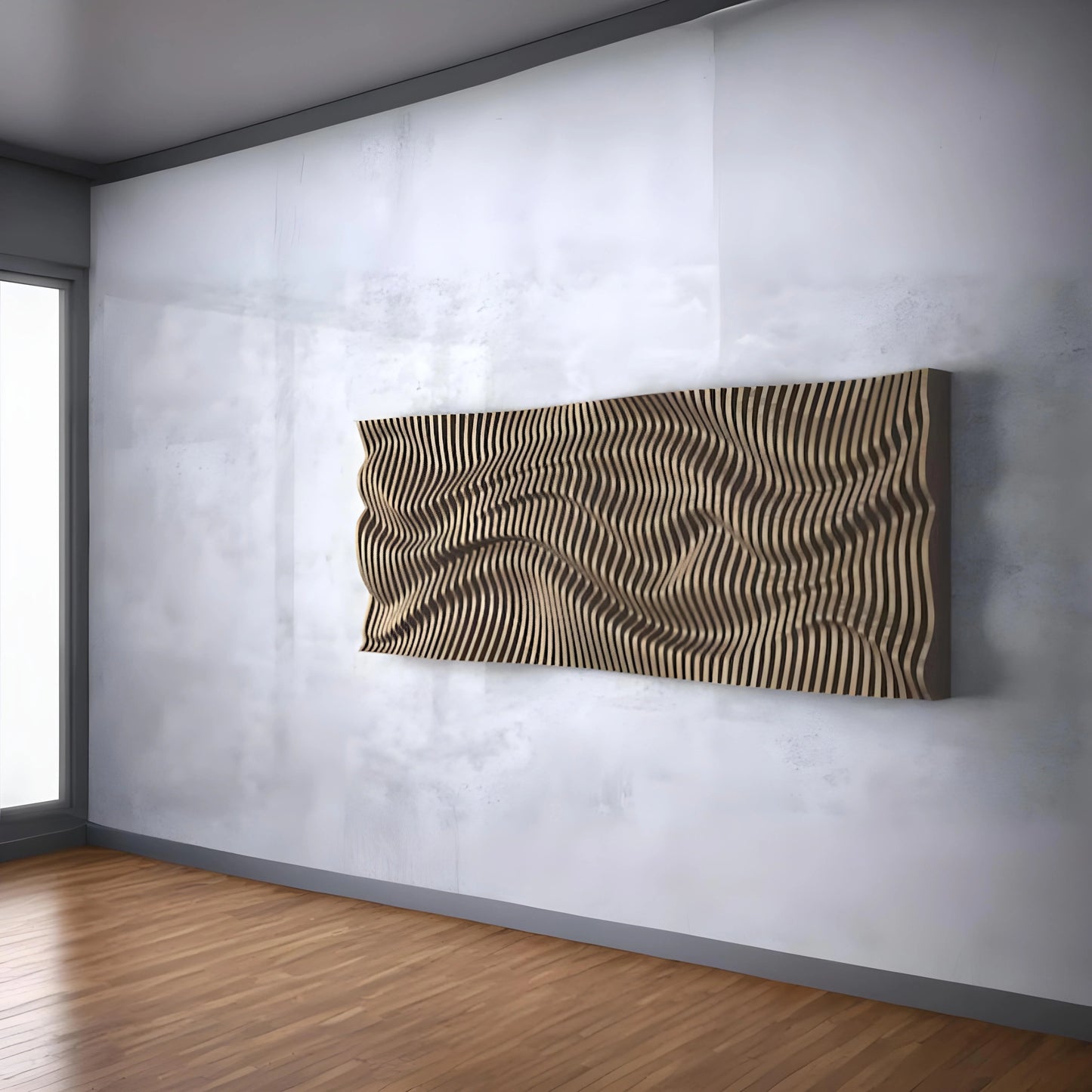 Ripple Rhythm Parametric Wall Art