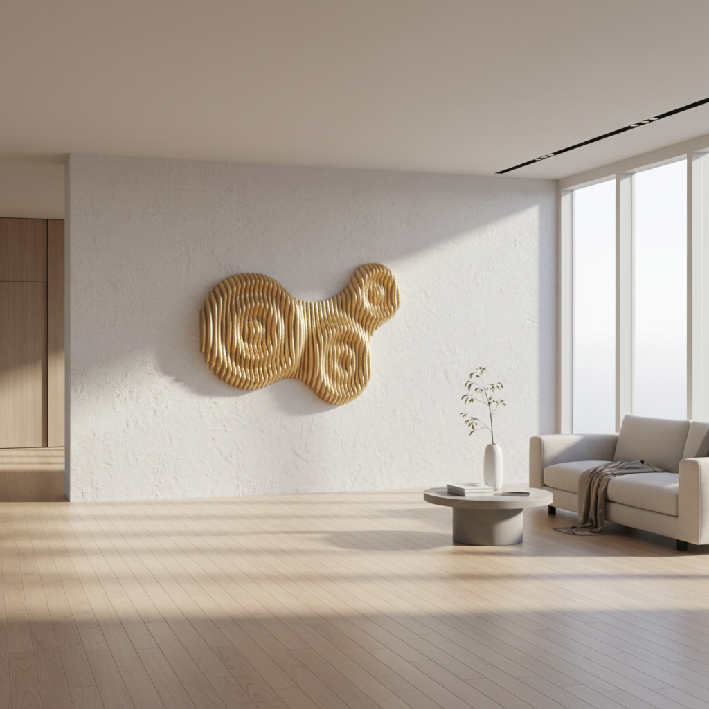Trioval Flow Parametric Wall Art