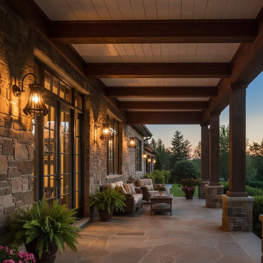 Beacon Flame Wall Light