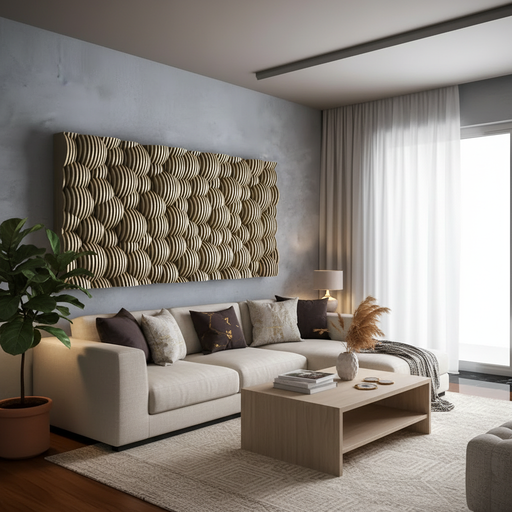Bubble Forest Parametric Wall Art