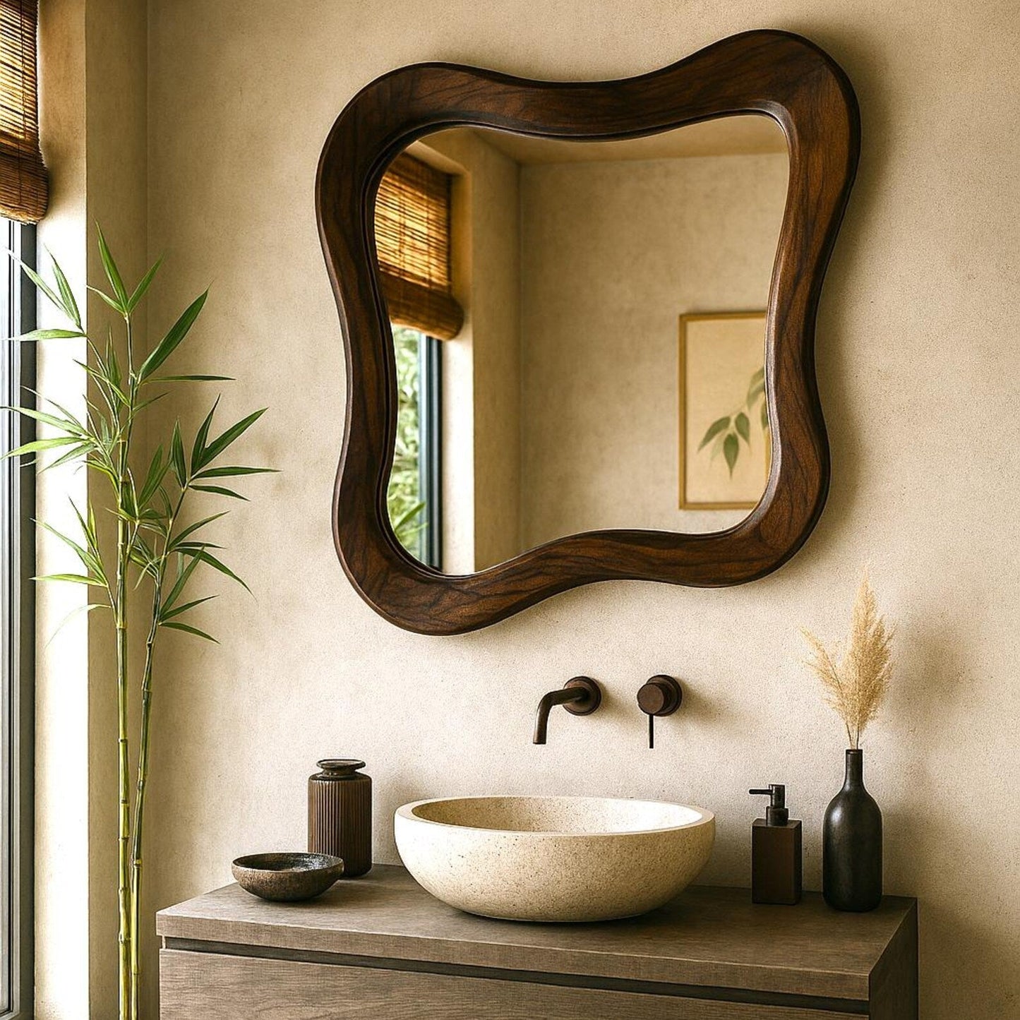 The Wave Frame Mirror