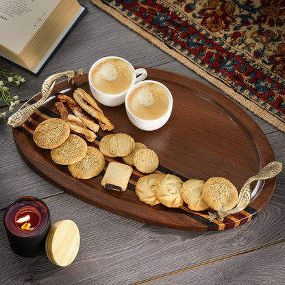 Mariner's Craft Wooden Serving Tray