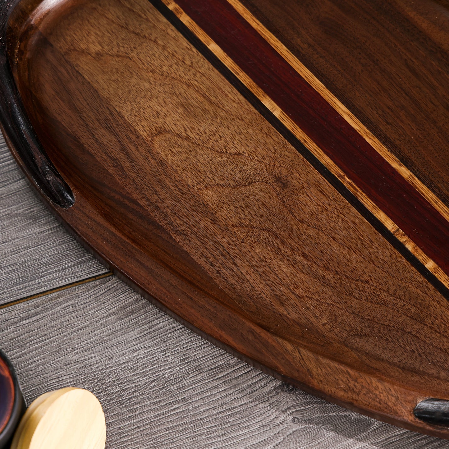 Harborline Collection Wooden Serving Tray