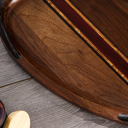 Harborline Collection Wooden Serving Tray