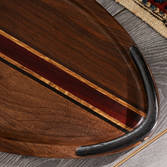 Harborline Collection Wooden Serving Tray