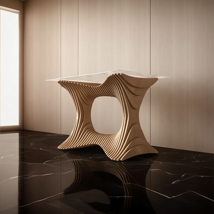 Timeless Hourglass Table