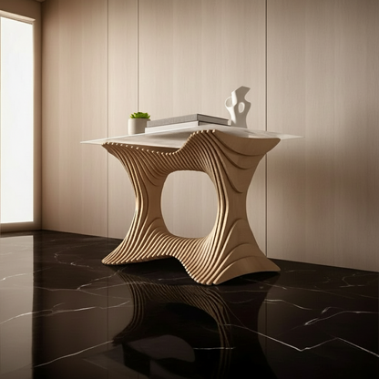 Timeless Hourglass Table