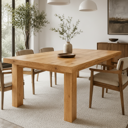 Aurelian Oak Dining Table