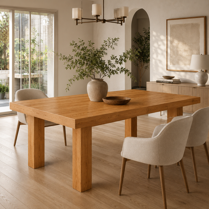 Aurelian Oak Dining Table