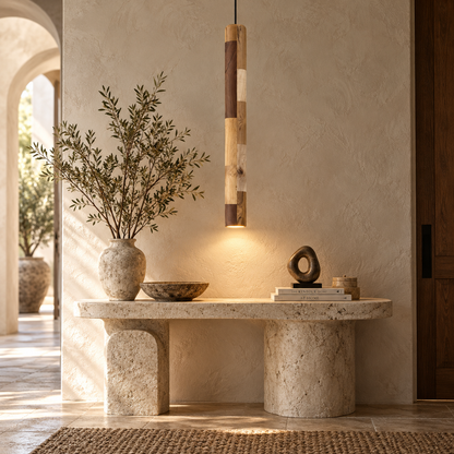 Ligna Fusion Solid Wood LED Pendant Light