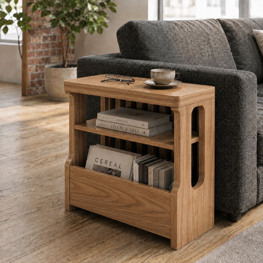 The Elmora Solid Wood Side Table