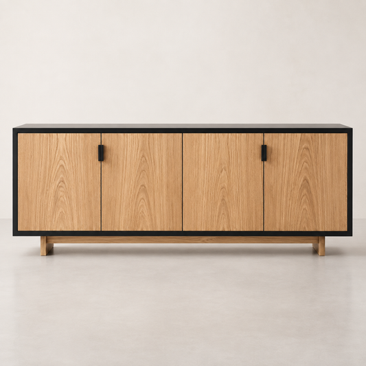 The Elmridge Solid Elm Sideboard