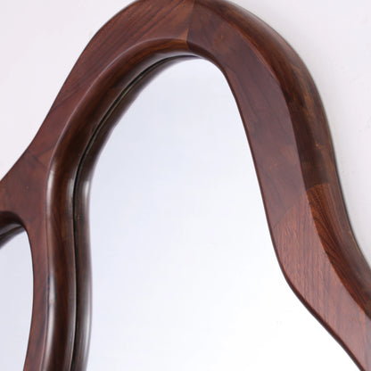 Nature's Curve Teakwood Mirror