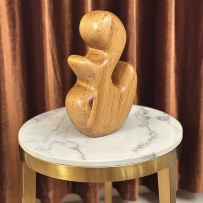 Solara Form - Sculptural Oak Wood Masterpiece