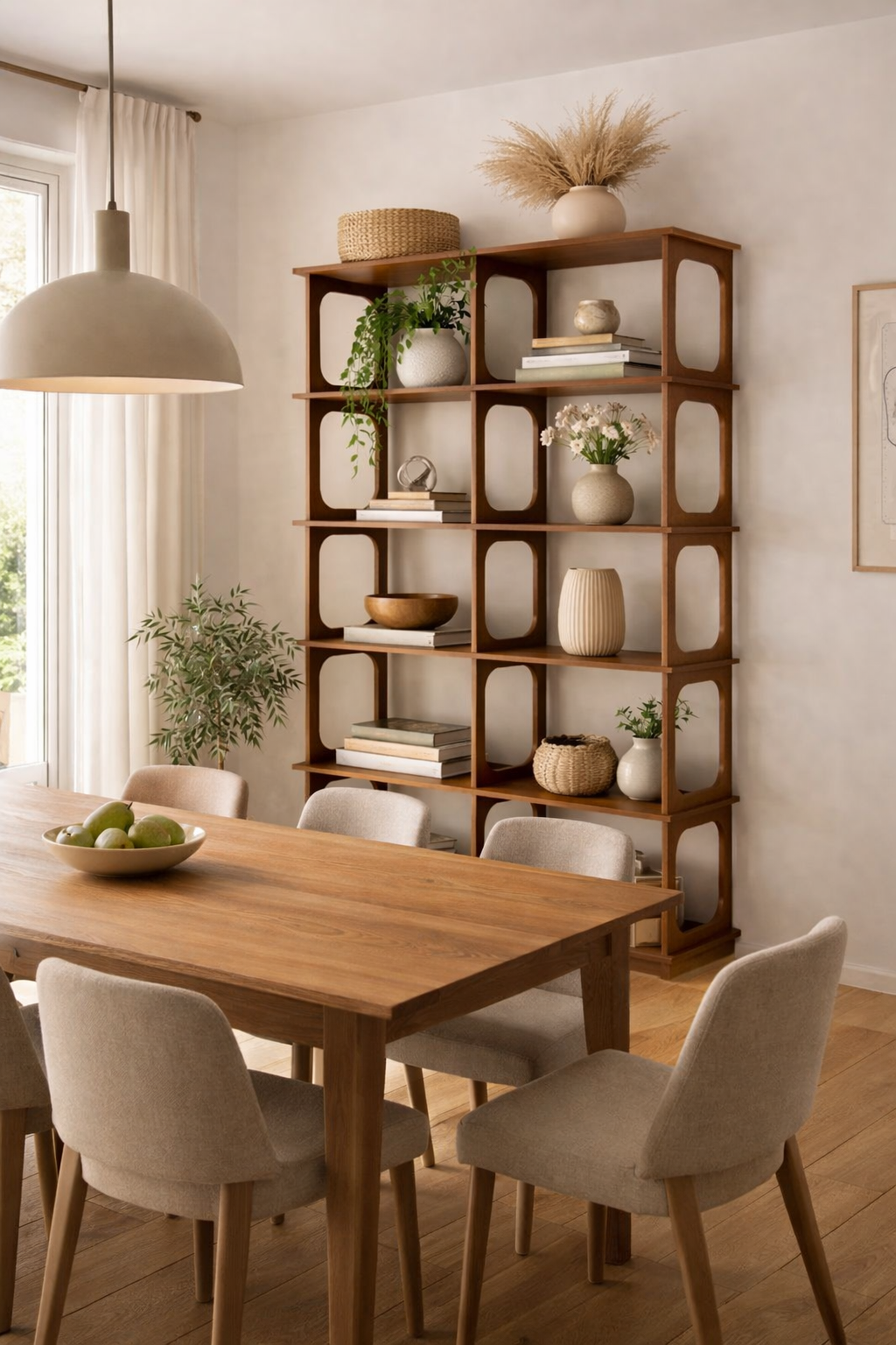 Haven Teak/Ash Wood Display Shelf