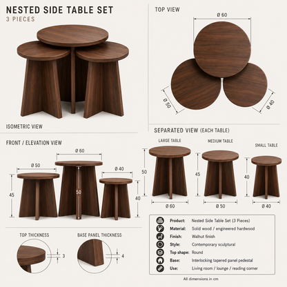 TrioForma Nesting Tables
