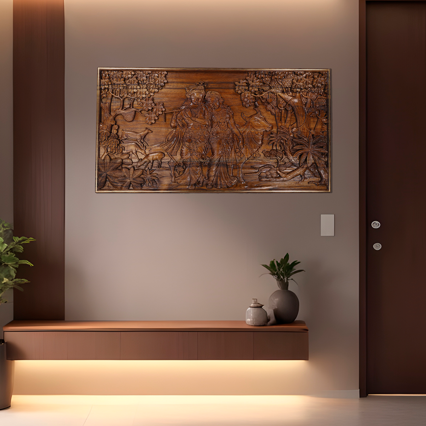 Radha Krishna Wall Decor