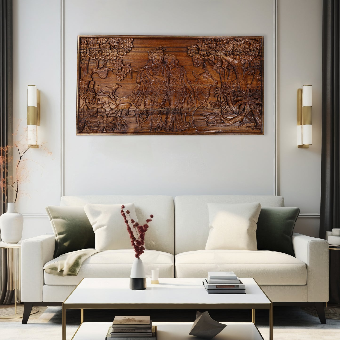 Radha Krishna Wall Decor