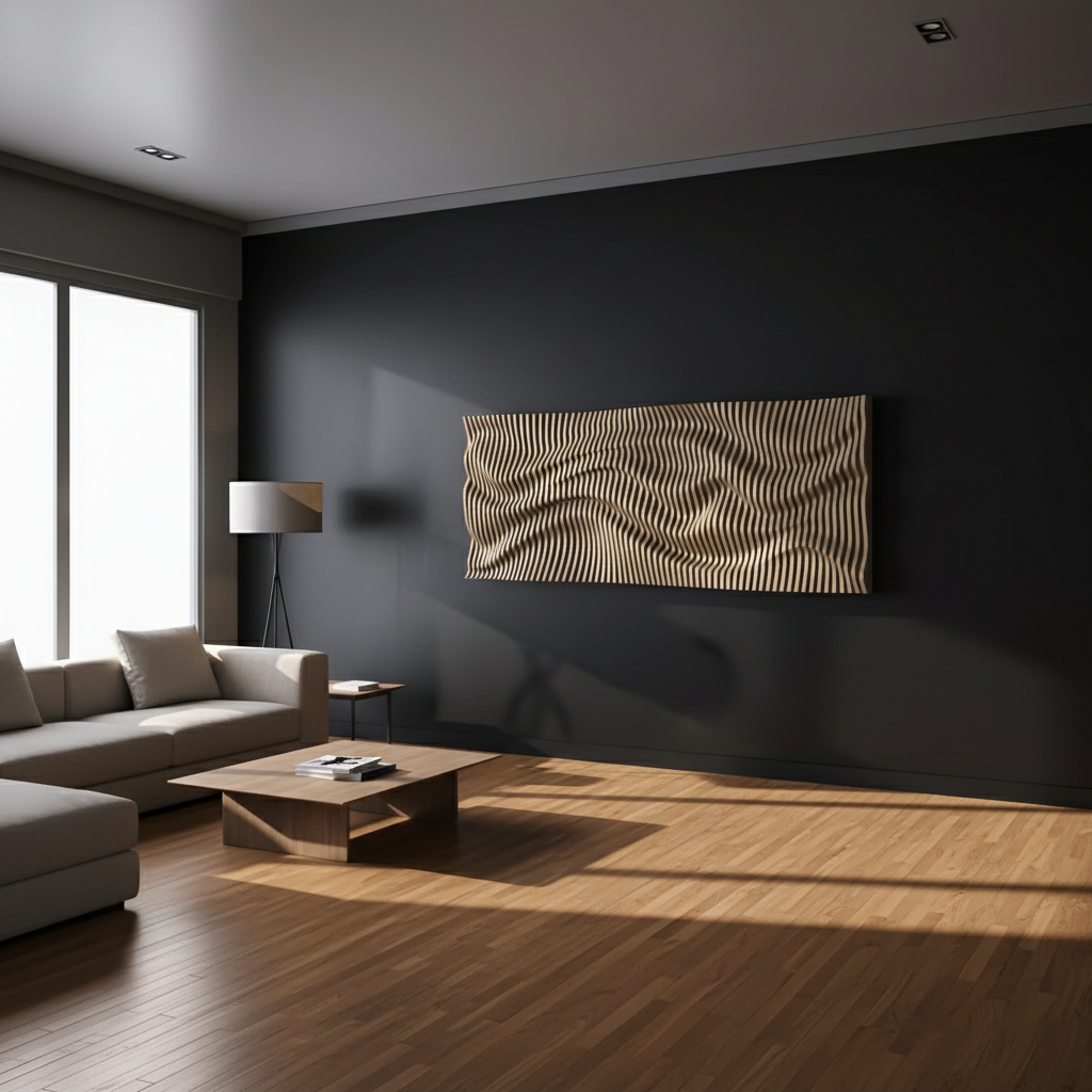 Ripple Rhythm Parametric Wall Art
