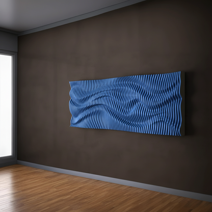 Ripple Rhythm Parametric Wall Art