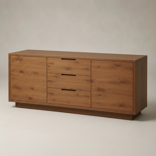 The Aranya Teak Sideboard