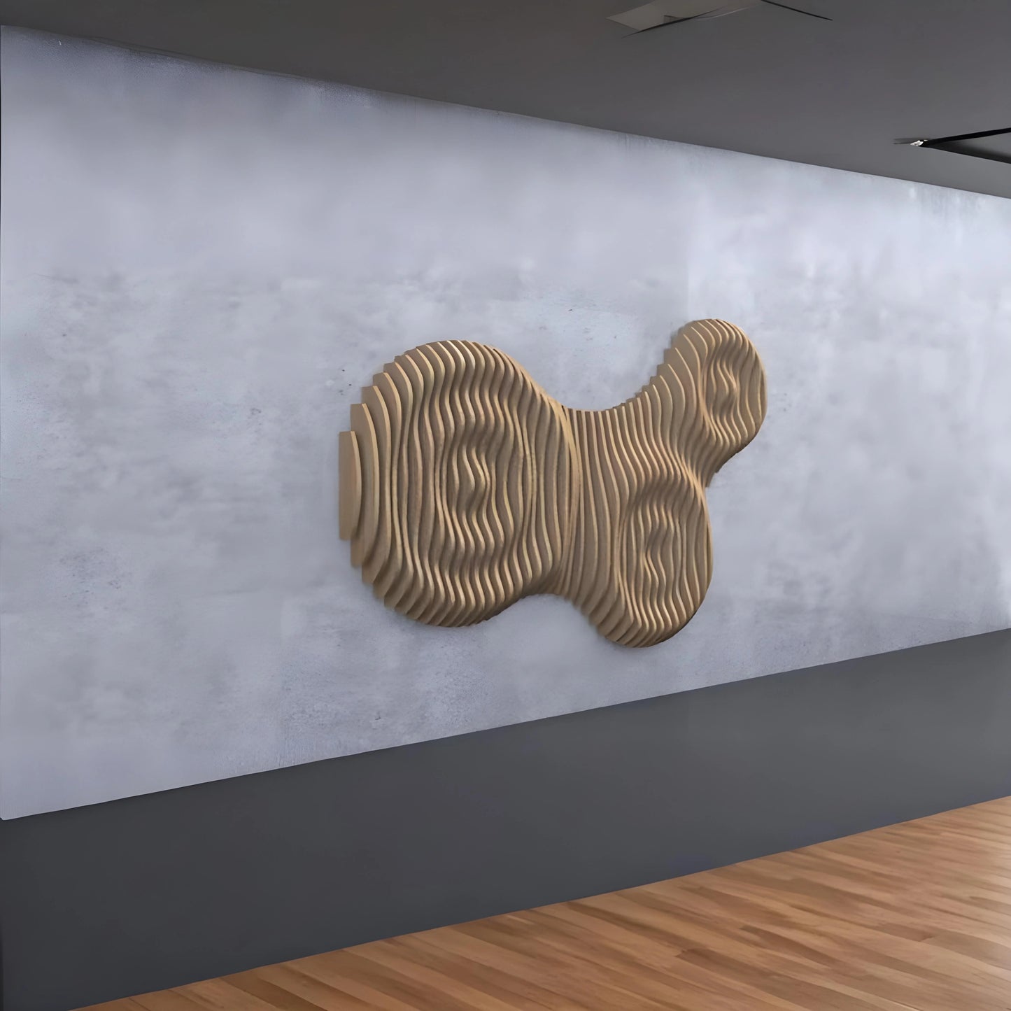 Trioval Flow Parametric Wall Art