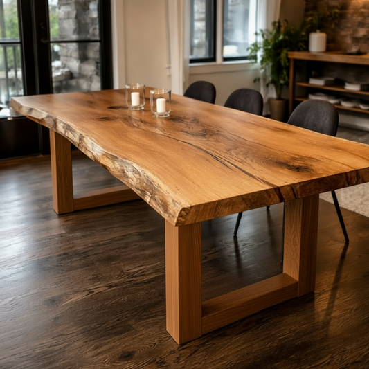 TerraLive American/European Oak Dining Table