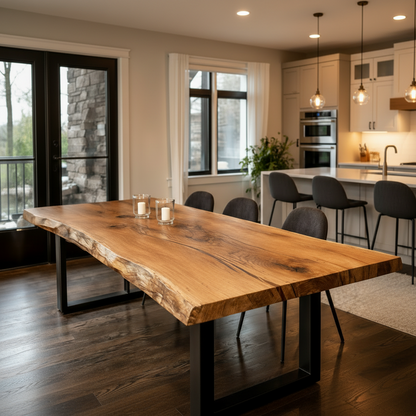 TerraLive American/European Oak Dining Table
