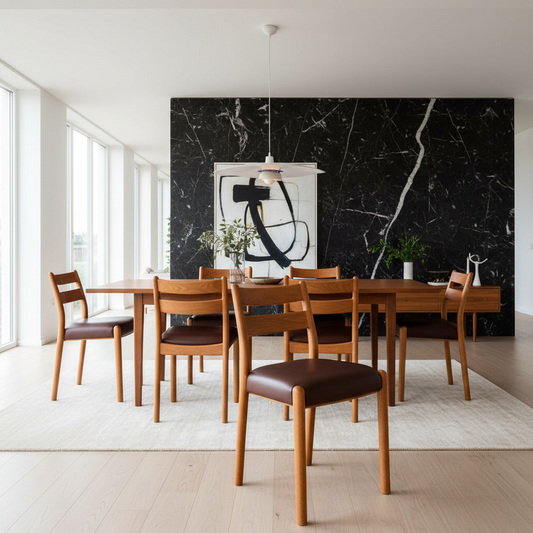 Arden Teak Wood Dining Chair
