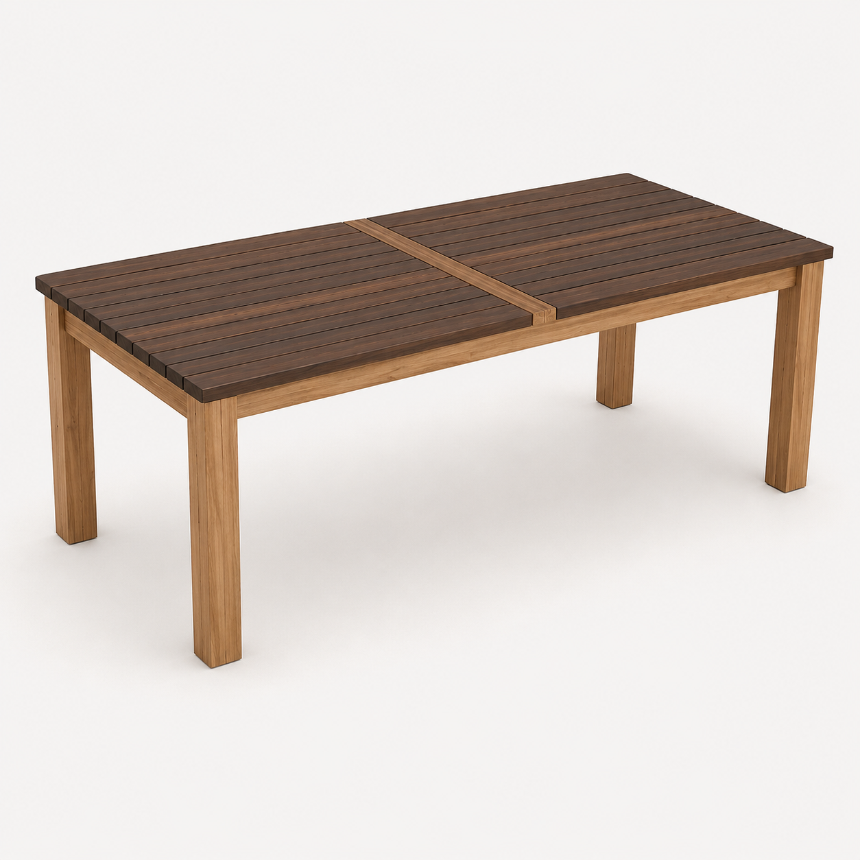 The Sierra Reclaimed Teak Outdoor Dining Table Set