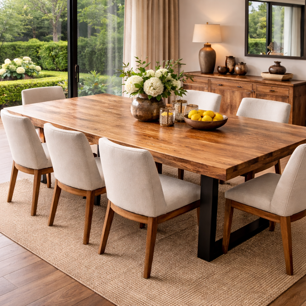 Frame Teak Wood Table