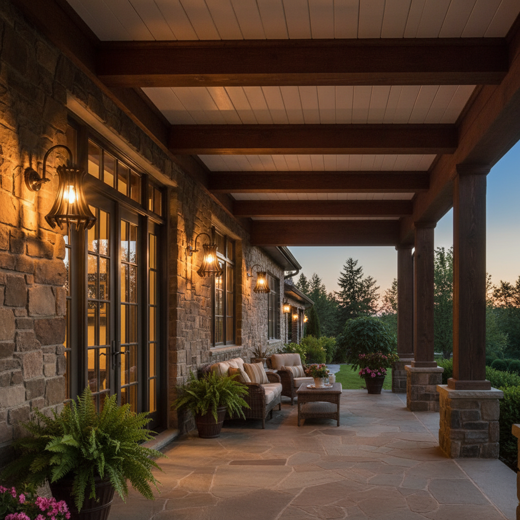 Beacon Flame Wall Light