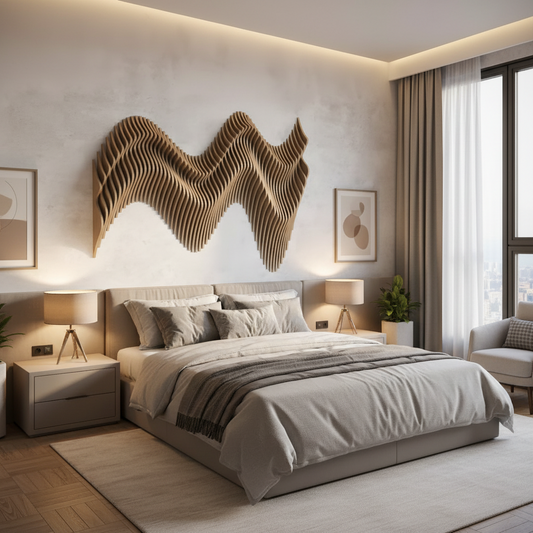 Ocean Wavelength Parametric Wall Art