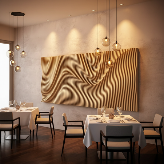 Lake Canvas Parametric Wall Art