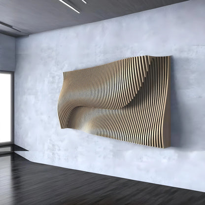 Layered Harmony Parametric Wall Art