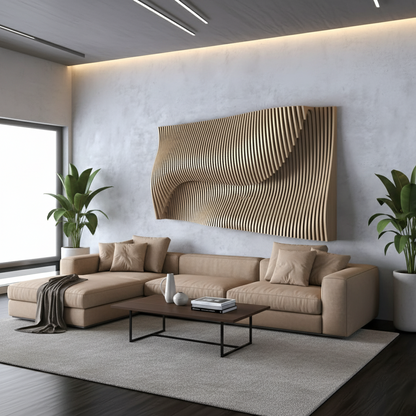 Layered Harmony Parametric Wall Art