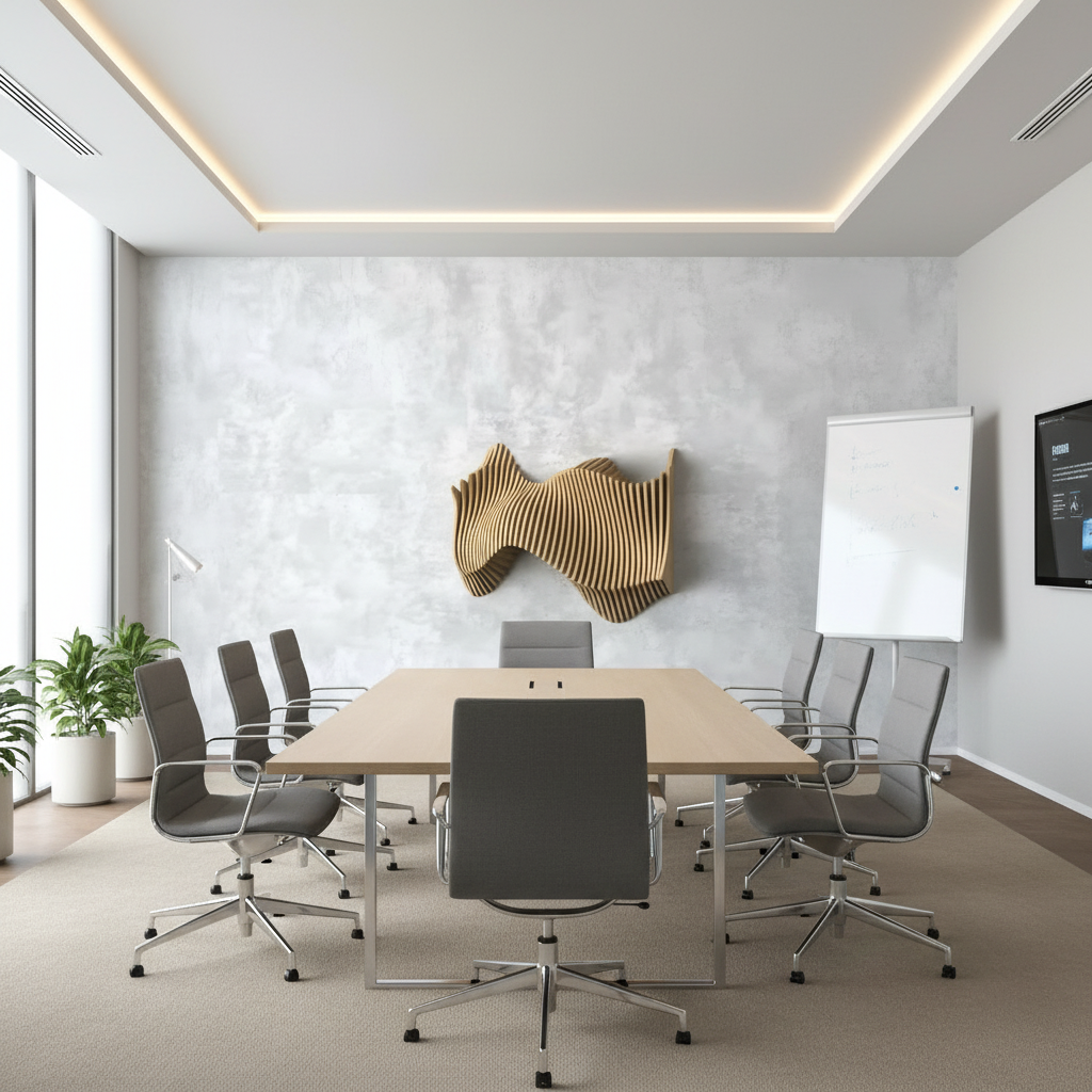 Ethereal Peak Parametric Wall Art