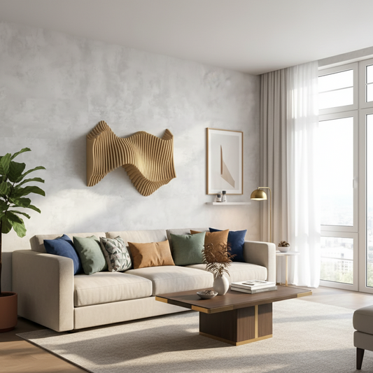 Ethereal Peak Parametric Wall Art