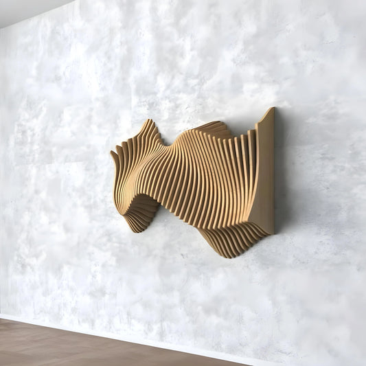 Ethereal Peak Parametric Wall Art