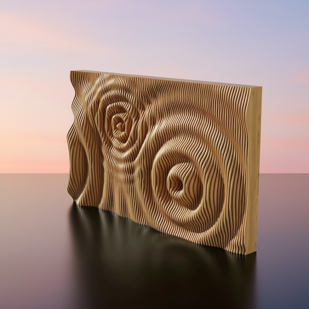 Sound Of Resonance Parametric Wall Art