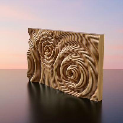 Sound Of Resonance Parametric Wall Art