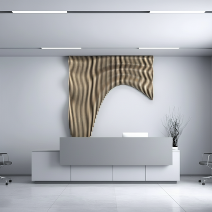 Dripping Water Parametric TV Wall Art