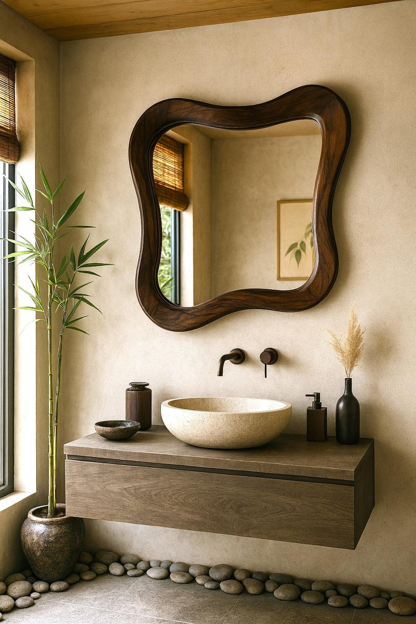 The Wave Frame Mirror